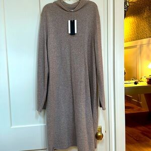 Magaschoni Cashmere sweater dress.